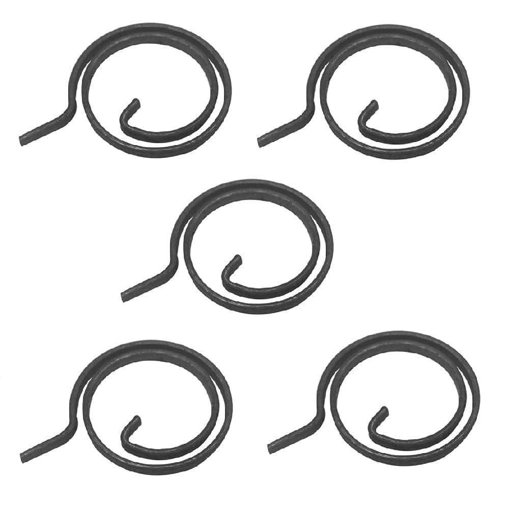 5Pcs Flat Coil Spring Torsion Spiral for Door Handle Internal Repair Replacement