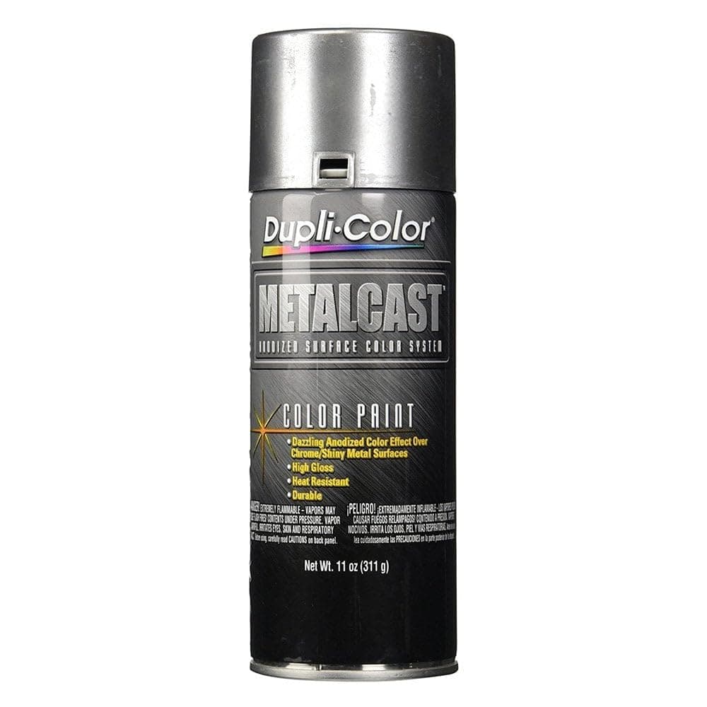 MC206 Metalcast Automotive Spray Paint - Black Smoke Anodized Coating - 11 oz Aerosol Can
