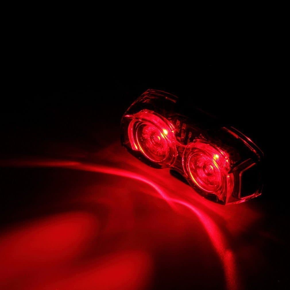 ZIGLY 2 X LED Bicycle Cycling Cycle Bike Rear Tail Light (RED)