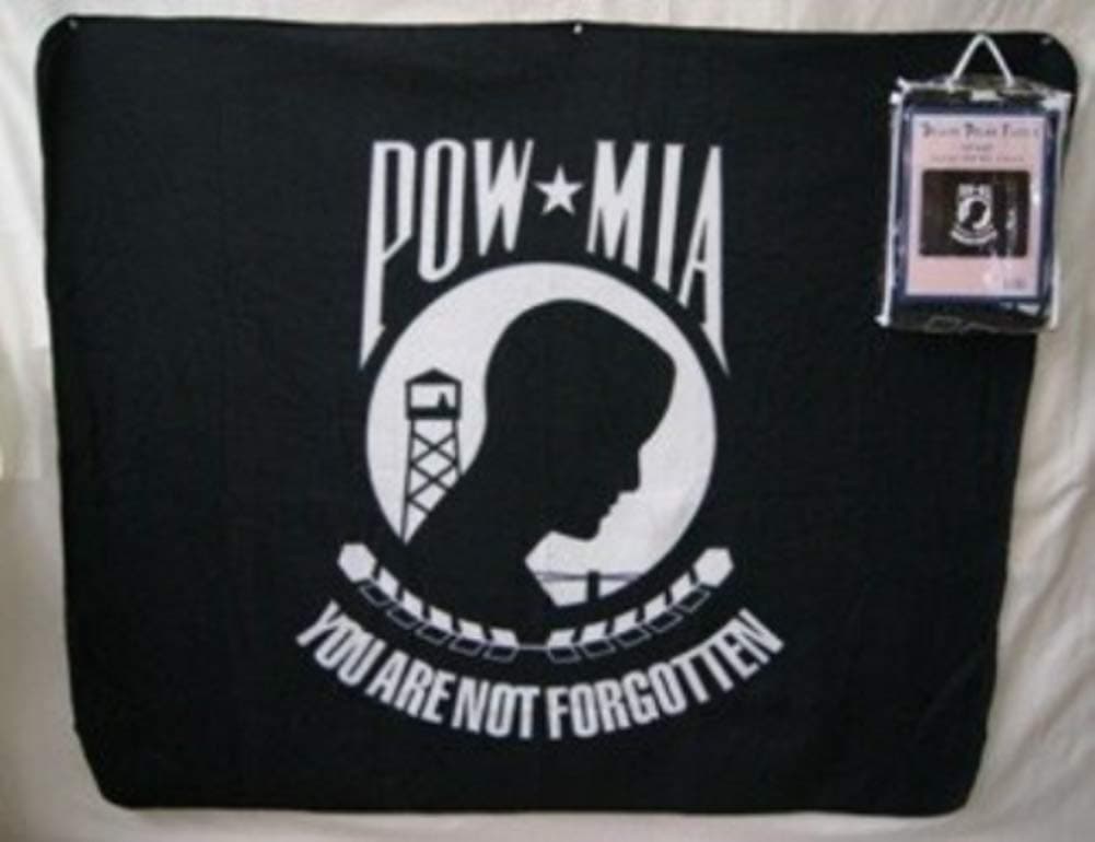 B62830000 570B6783000001 EN POW MIA Polar Fleece 50" x 60" Throw Blanket