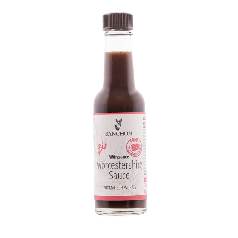 Sanchon Spicy Sauce Worcestershire Organic Vegan Spread 140ml/4.7oz