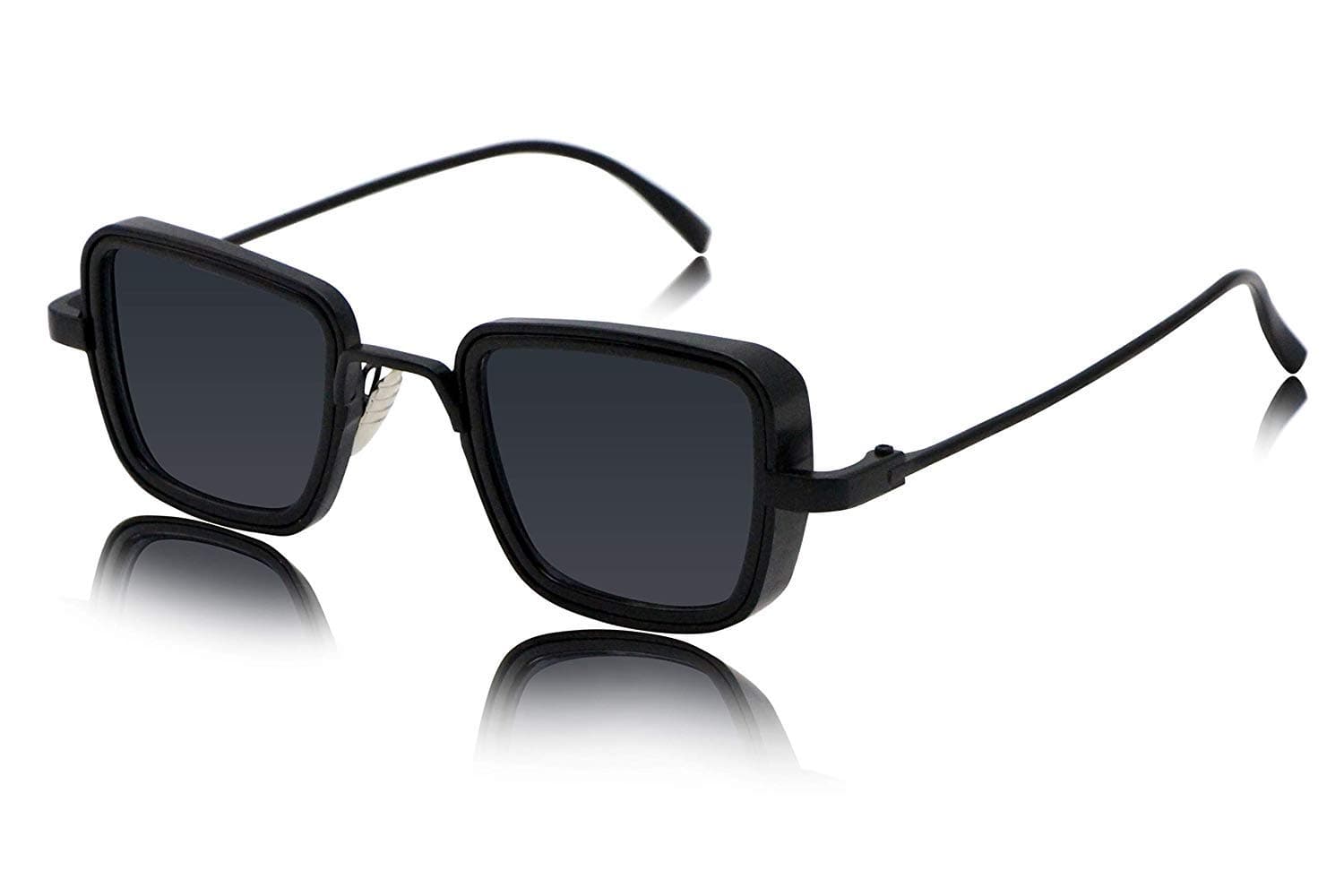 ELEGANTE Metal Body Square Inspired from Kabir Singh Sunglasses for Men & Boys