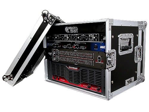 Road Ready RR8UED 8U Effect Deluxe Case with 14-Inch Body Depth