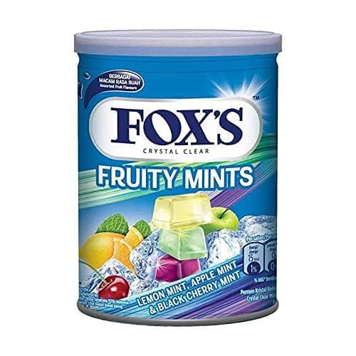 Fox's fruity Mint Crystal Cleat candy Tin 180g