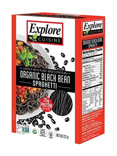 Explore Asian Organic Black Bean Spaghetti 200g (Pack of 6)