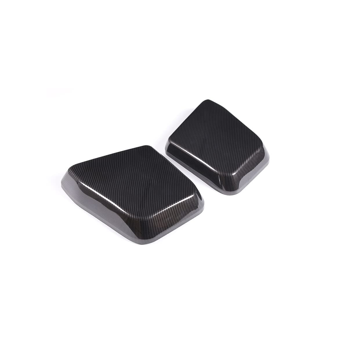 Car ABS Chrome Hood Air Intake Vent Cover Trim Compatible for Hummer H2 2003 2004 2005 2006 2007 2008 2009 Car Exterior Hood Vent Cover Trims Decorative Cover Trim Accessories (carbon fiber)