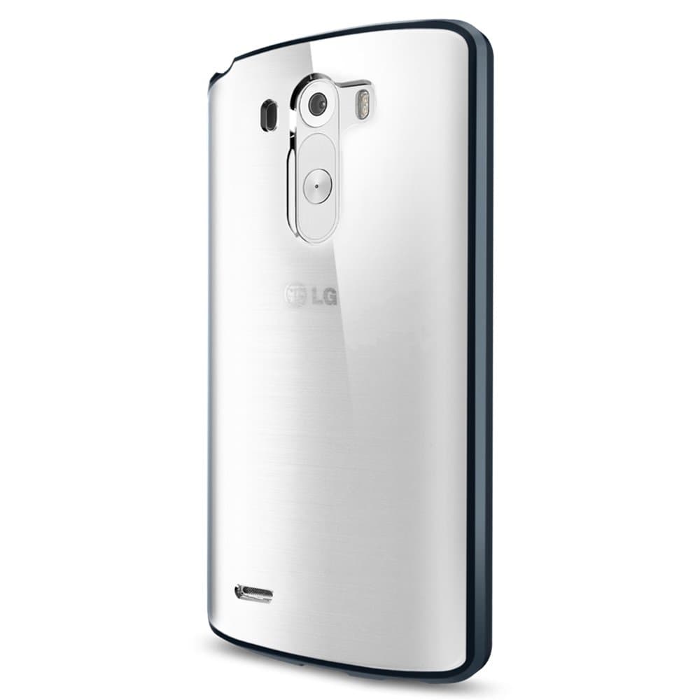 Spigen Ultra Hybrid LG G3 Case with Air Cushion Technology and Hybrid Drop Protection for LG G3 - Metal Slate