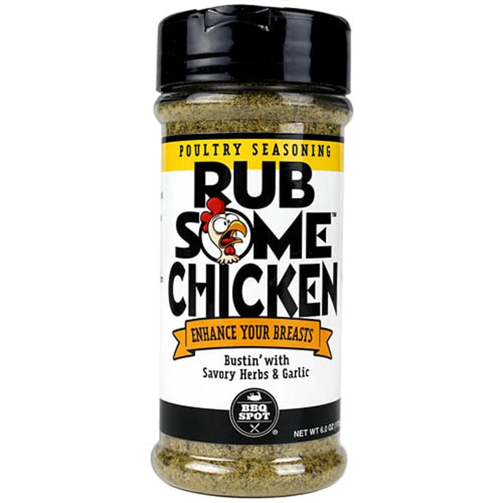 Rub Some Chicken Savory Herbs & Garlic Seasoning , 6 OZ - packaging may vary