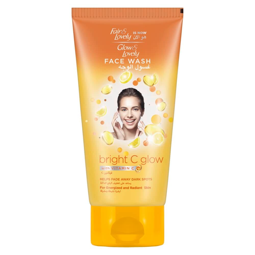 Brightening Face Wash for energised and radiant skin, helps fade dark spots, Bright C Glow, with Vitamin C, 150ml