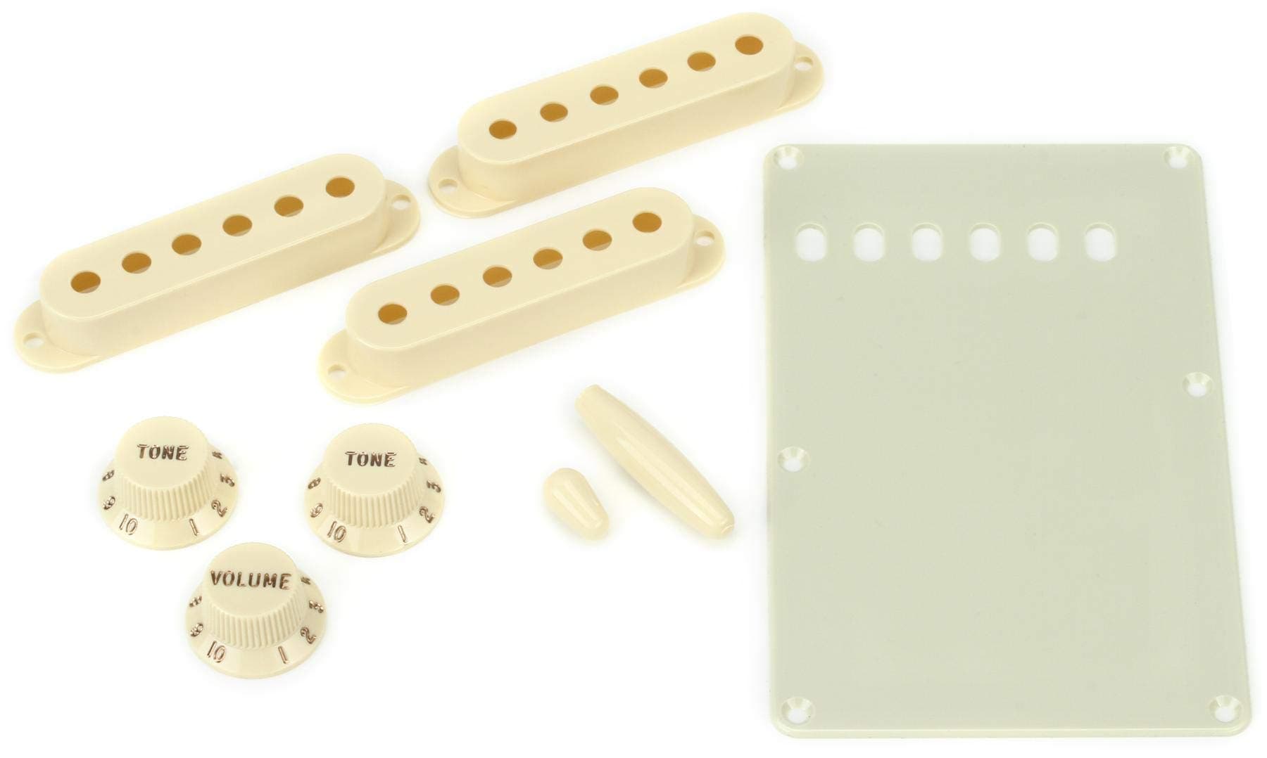 Aged White Stratocaster Accessory Kit
