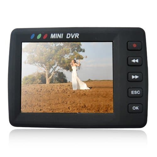 Hidden Angel Eye Mini DVR 2.5" TFT High Definition Pinhole Button Camera w/Motion dectector