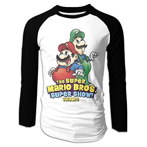 The Super Mario Bros 2- Mario And Luigi Man Long Sleeve Tee Shirt