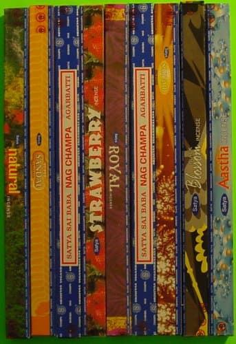 Satya Sai Baba Incense Collection - 25 Boxes, 21 Different - All The Satya Varieties at One Time