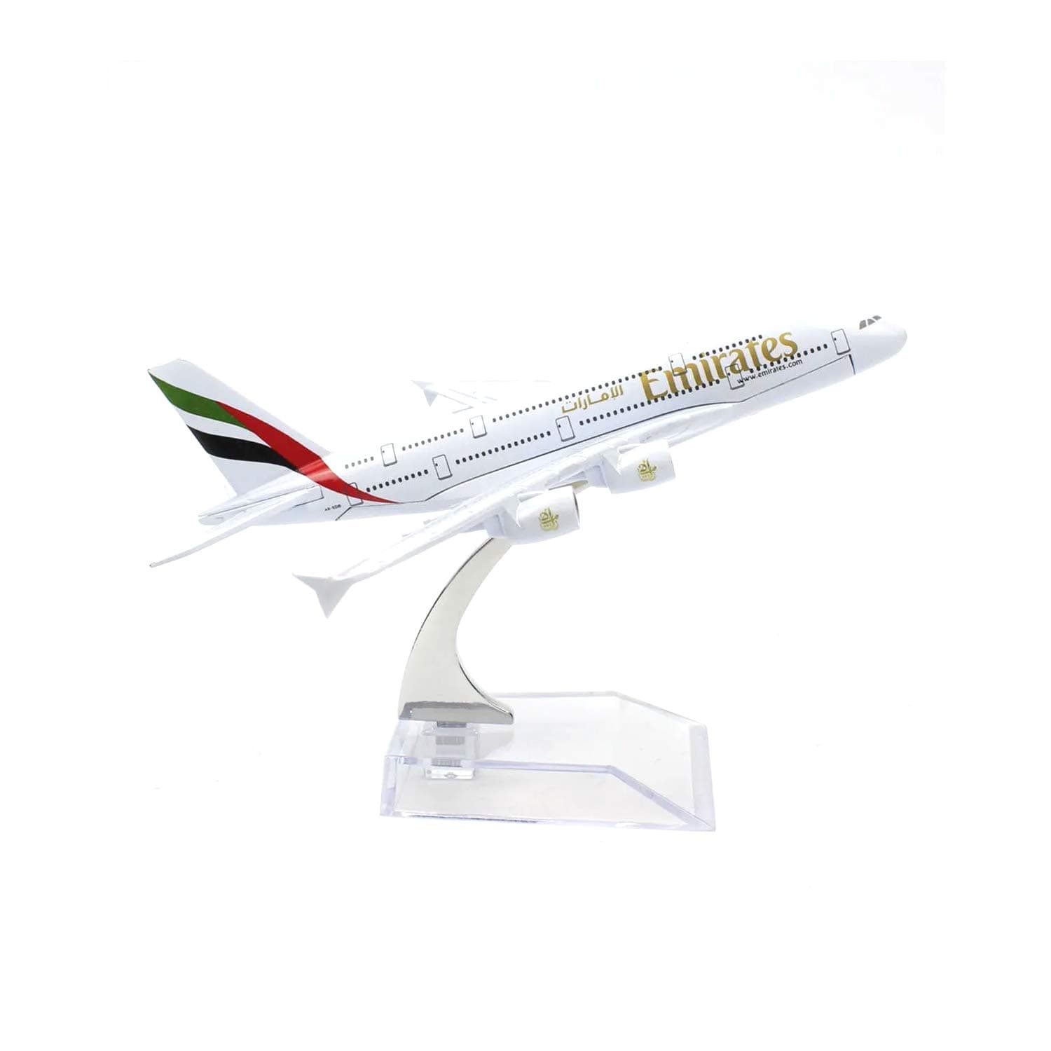 16cm A380, Metal Airplane models child birthday gift Christmas gift plane models