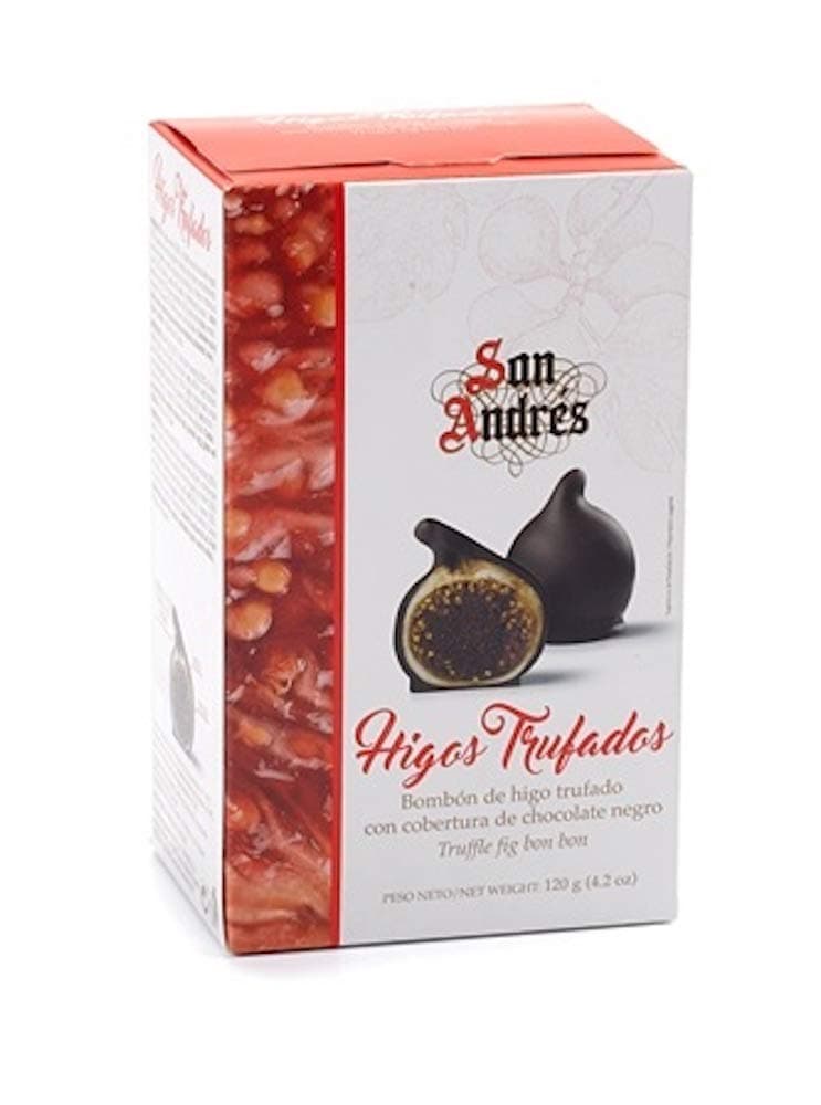 San Andres Chocolate Covered Figs / Higos Trufados -- 120g FROM SPAIN