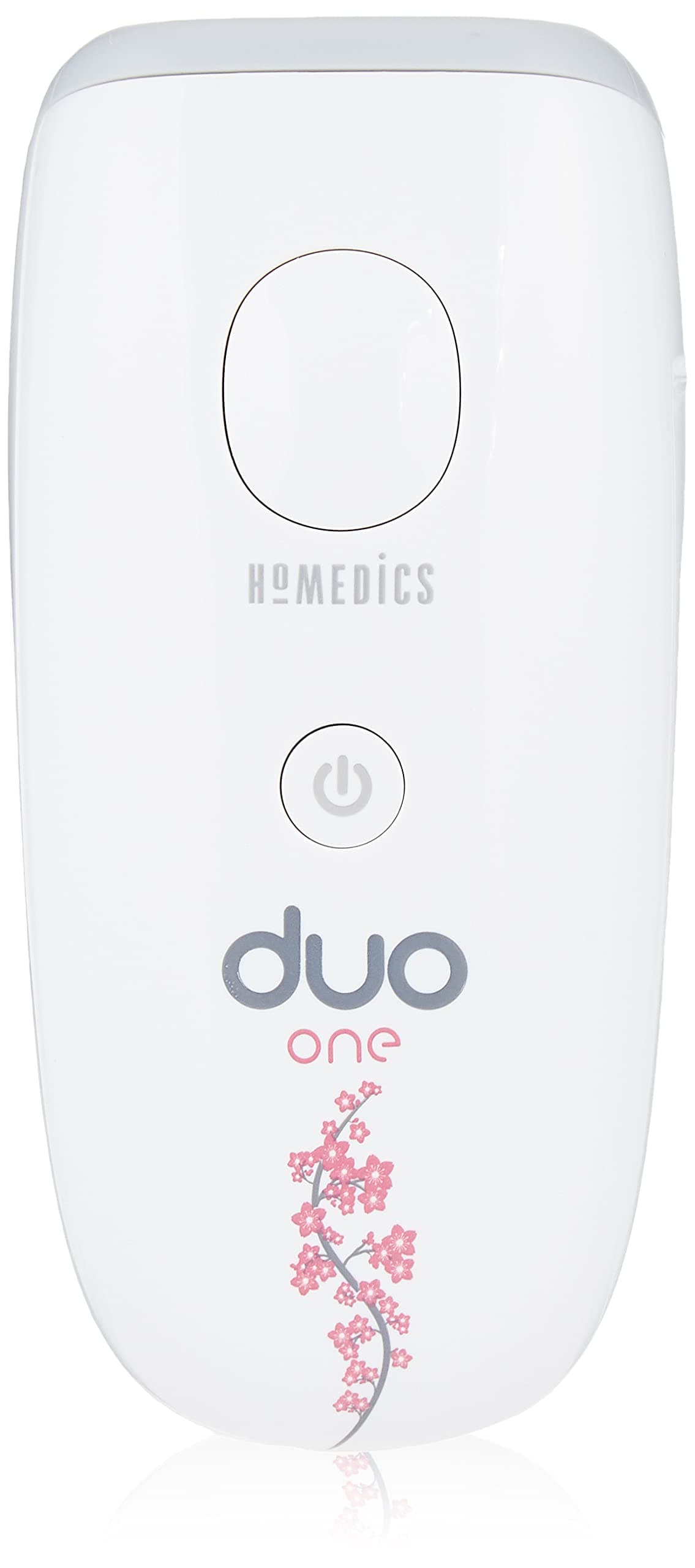 Homedics Ipl Hh190Bnd Duo One And Blossom Mini Bundle, Hair Remover And Silicone Facial Cleansing Brush White & Pink Pack Of 1, Multi-Colour