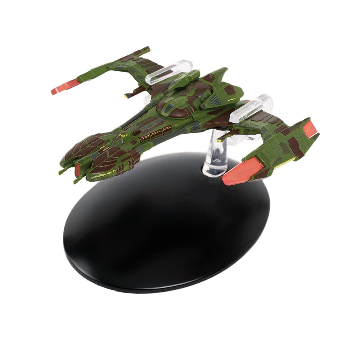 Eaglemoss Collections The Official Star Trek Online Starships | Mat'ha-Class Klingon Raptor with Magazine Issue 12 by Hero Collector