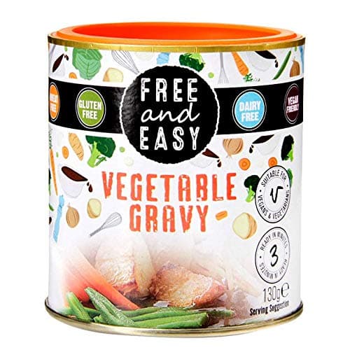 Free Natural Free and Easy Gluten free Gravy sauce Mix 130 g (Pack of 6)