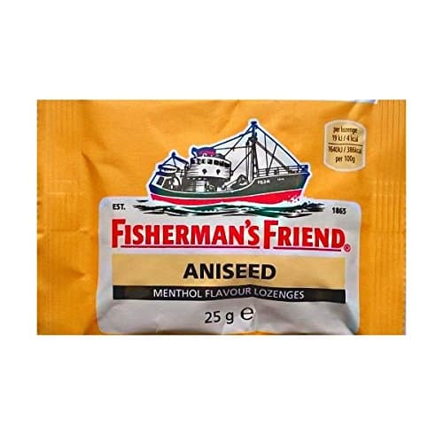 Fishermans Friend Aniseed & Menthol Flavour Lozenges - 12 x 25gm