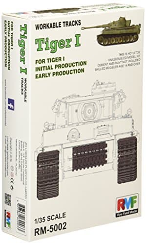 1:35 RM5002 Workable Track for Tiger I early production - Kit Accessory Part by Rye Field Model