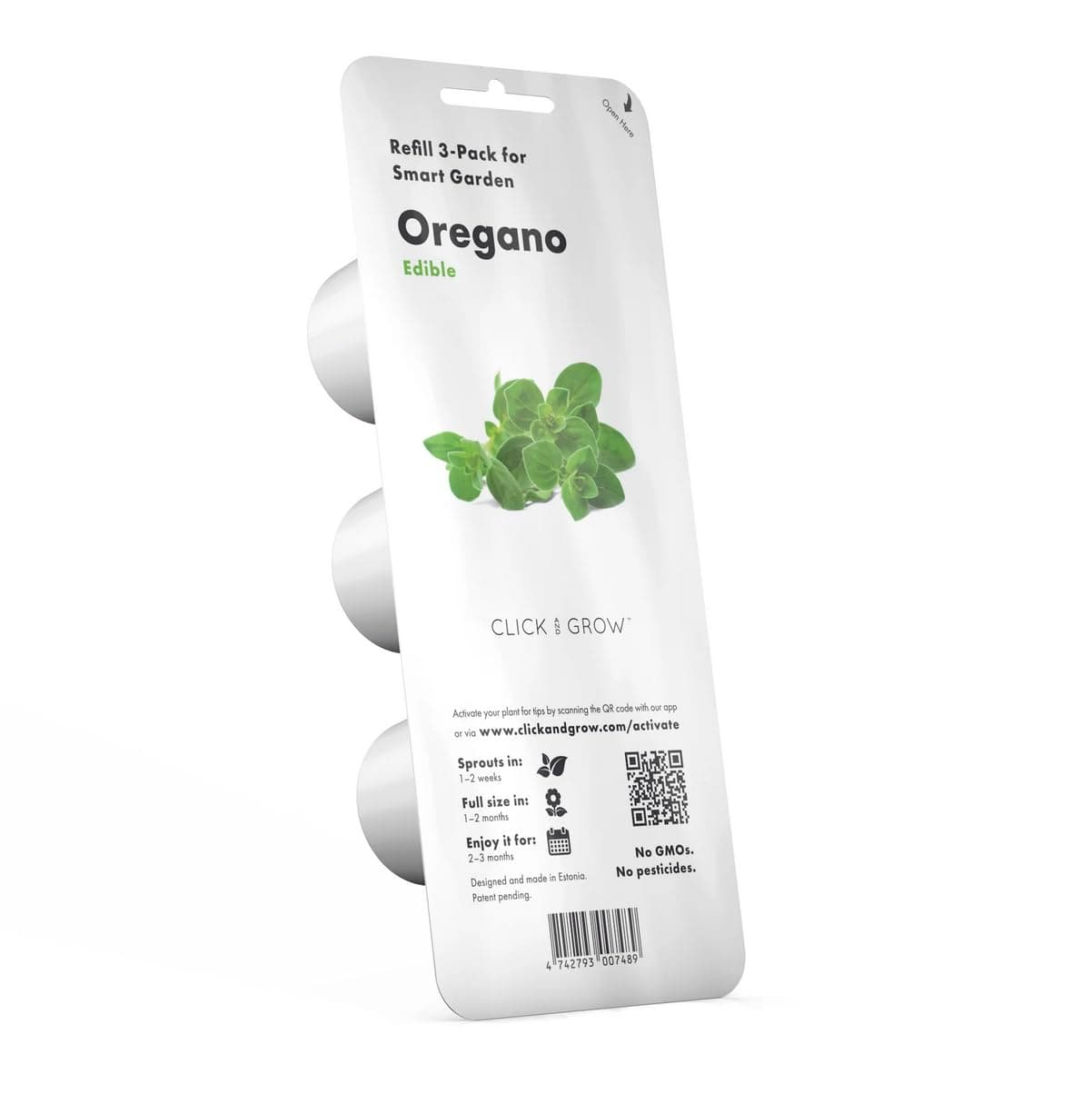 Click & Grow Triple Oregano Refill for Smart Garden