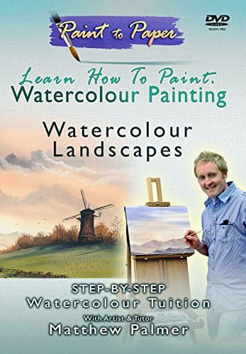 Learn How To Paint Watercolour Painting Landscapes DVD With Matthew Palmer