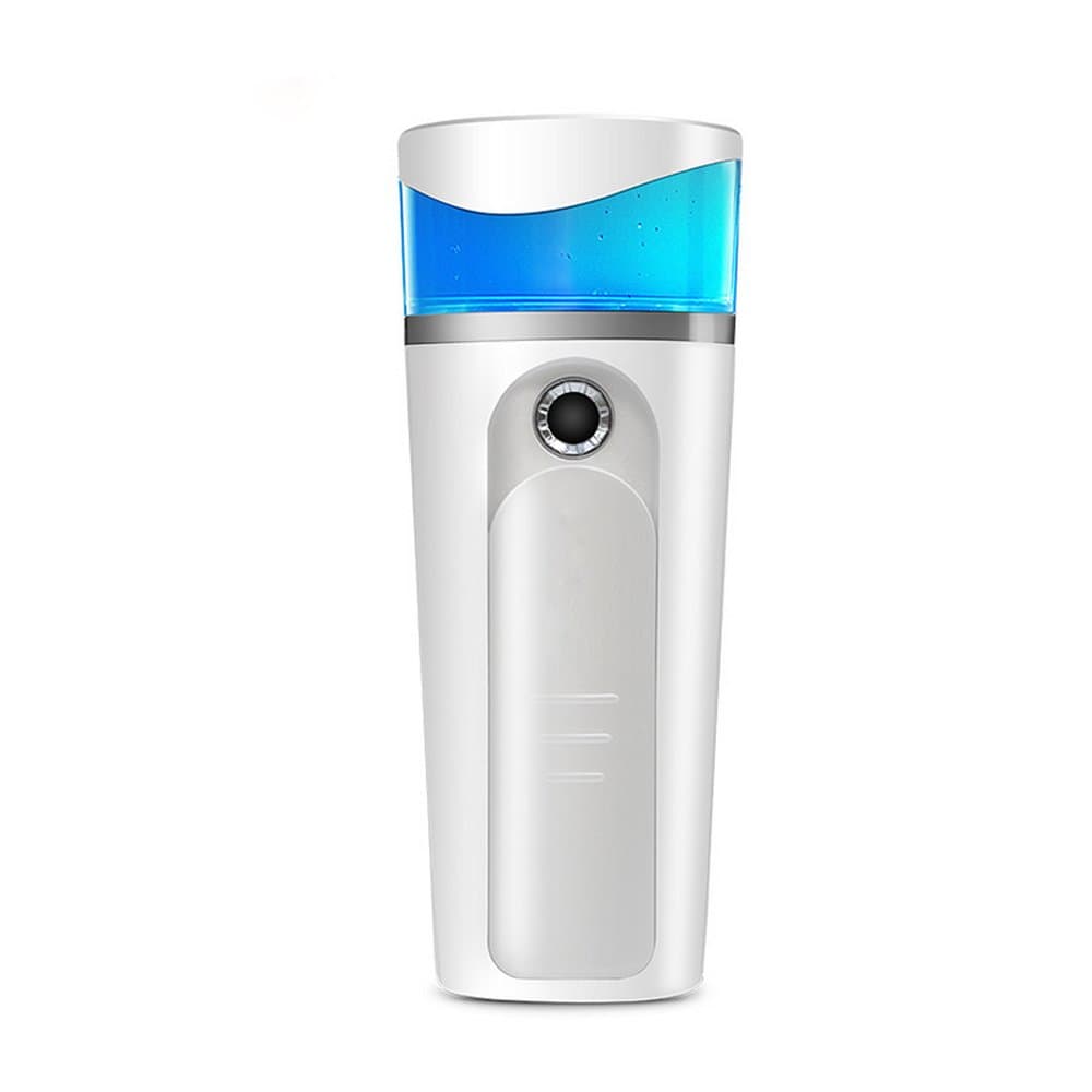 ABESTSUN Facial Steamer Handheld Ultrasonic Humidifier Nano Sprayer Beauty Hydrating Water Portable Facial Body Steamer Nano Face Cleaning Power Bank,Battery Capacity 2600mAh