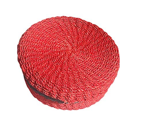 Green Breeze ImportsYellow Handmade Abaca Tortilla Basket