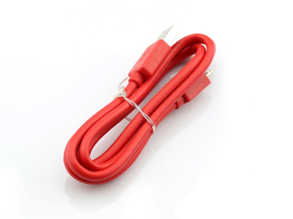 Replacement Charging Power Supply Cable Cord Line for JBL Wireless Speaker Flip 2, Flip 3,Flip 4 Pulse 2 Trip Bluetooth Android Phones (Red)