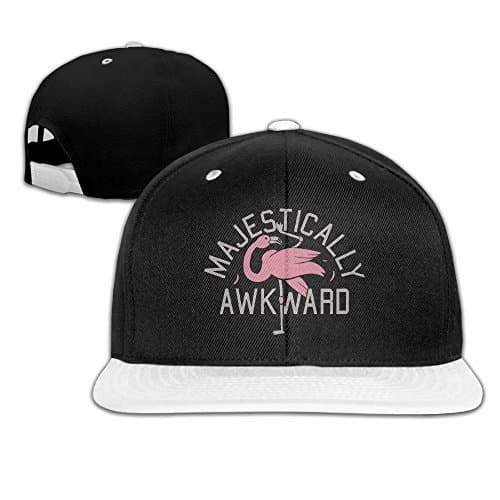Majestically Awkward Flamingos Hip-Hop Hat Baseball Cap