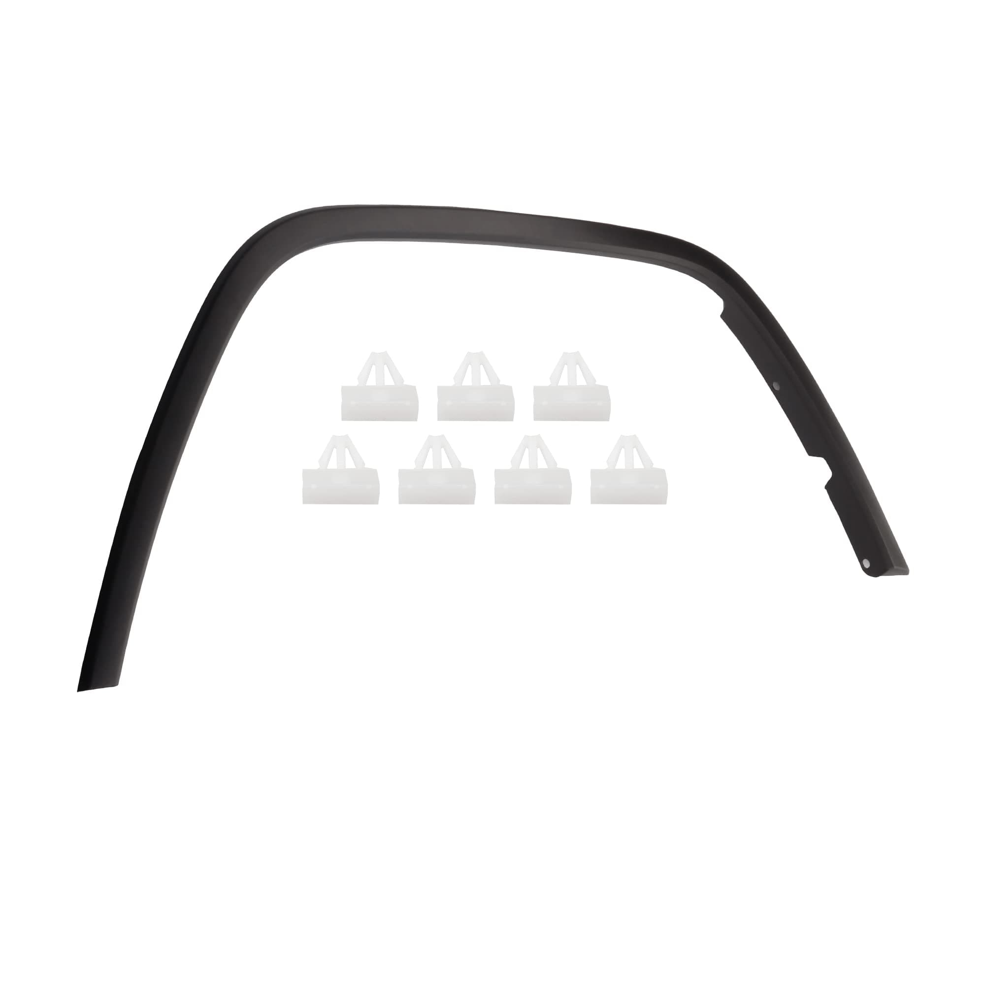 Dasbecan Front Right Fender Trim Fender Flare Compatible With Jeep Grand Cherokee 2011-2016 Replaces# CH1291106 1MP38RXFAE Fender Molding Wheel Arch Trim