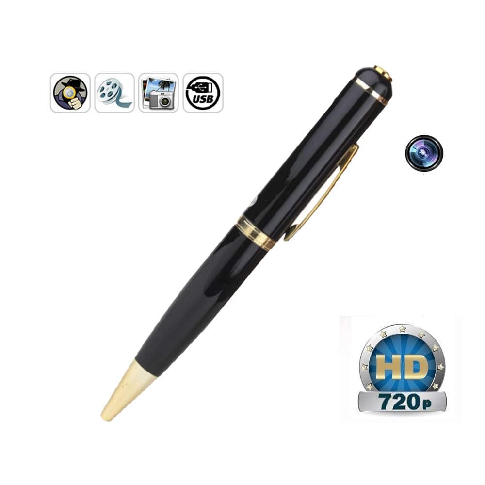 TOQON Indoor/Outdoor Mini DV Hidden Spy Video Recorder Pen Camera Inbuilt Memory