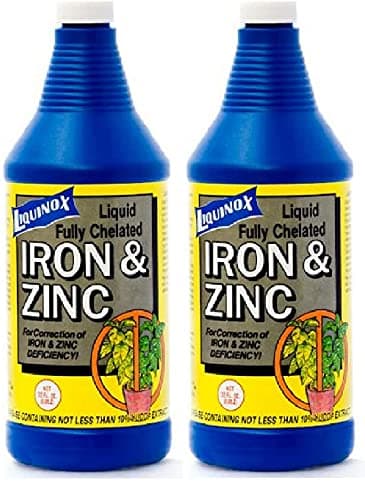 Liquinox 3032 Iron Zinc Chelated Solution, 32-Ounce,Brown/A - Twо Расk