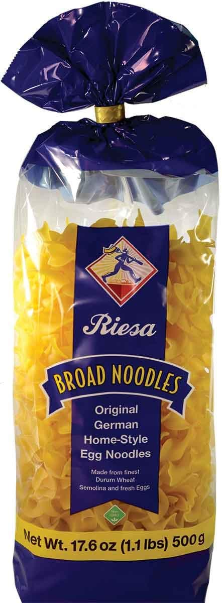 Riesa Broad Egg Noodles, 17.6 Ounce (Pack of 12)