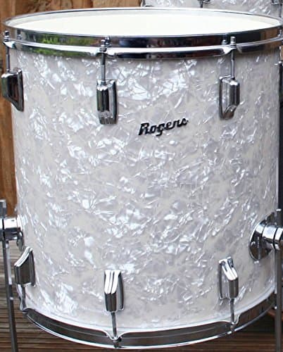 Georgia Phil Professional Drum Wrap White Pearl