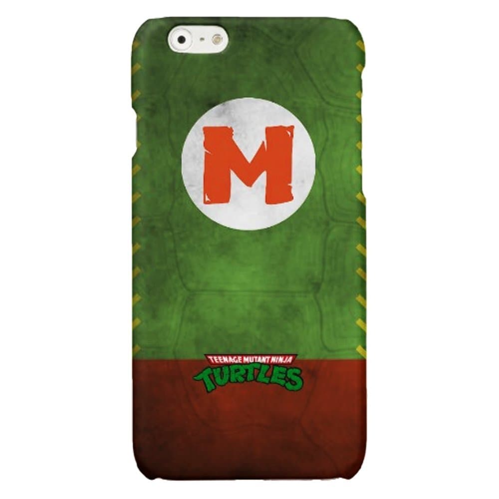 Teenage Mutant Ninja Turtles (TMNT) Case - Leo, Mikey, Raph and Donnie Shell Cellphone iPhone 6 (4.7") Case (Orange (Michelangelo))