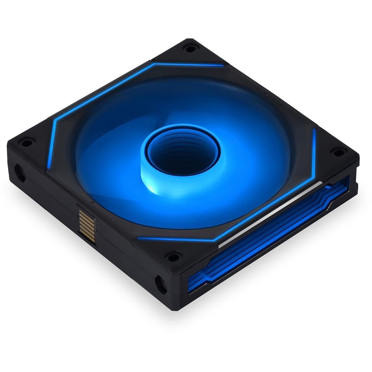 Lian Li UNI Fan SL-INF 120 RGB Infinity Mirror ARGB Fan, 120mm, Black, 61.3 CFM, Desktop, Server, Laptop