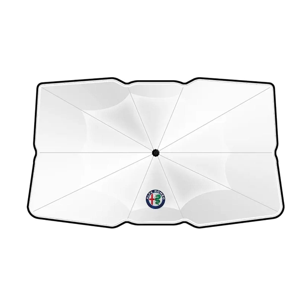 Car Front Windshield Sun Shade Umbrella for Alfa Romeo 156 Saloon Sedan / 156 GTA 1997-2008, 360° Rotation Car Front Windshield Sunshade