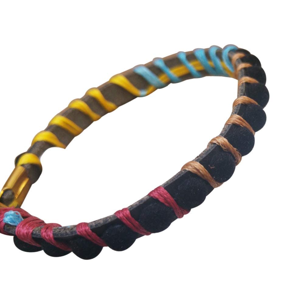 Multicolored Leather Ankle Bracelet, Women Mix and Match Anklet Cuff