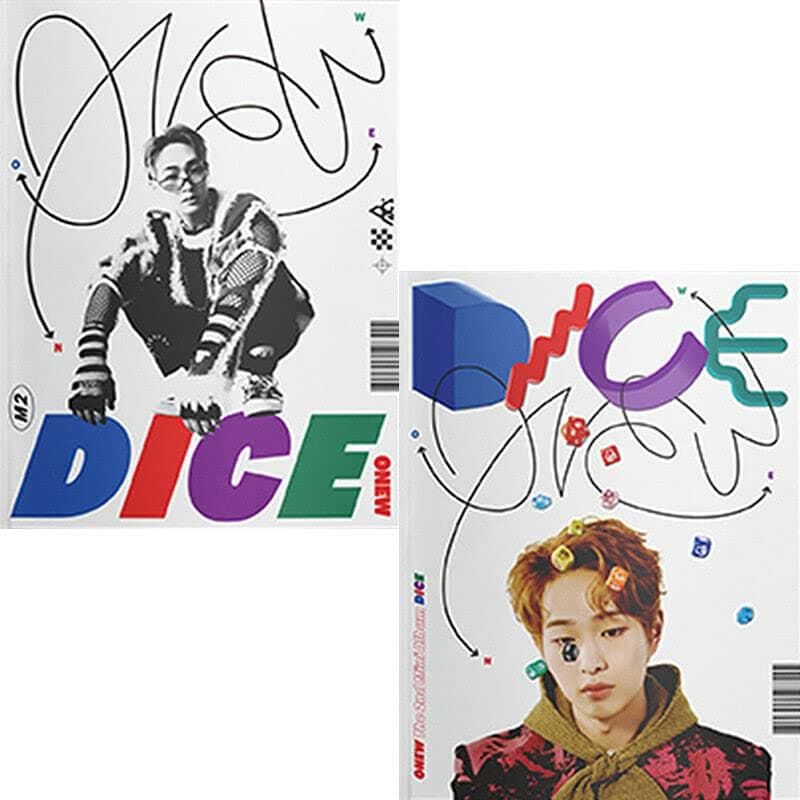 SHINEE ONEW DICE 2nd Mini Album ( PHOTO BOOK Ver. ) ( ROLLING + DICE - SET. ) ( Incl. 2 CD+FOLDED POSTER+2 Photo Book(each 80p)+2 Sticker+2 Special Card+2 Photo Card+2 STORE GIFT CARD ) SEALED