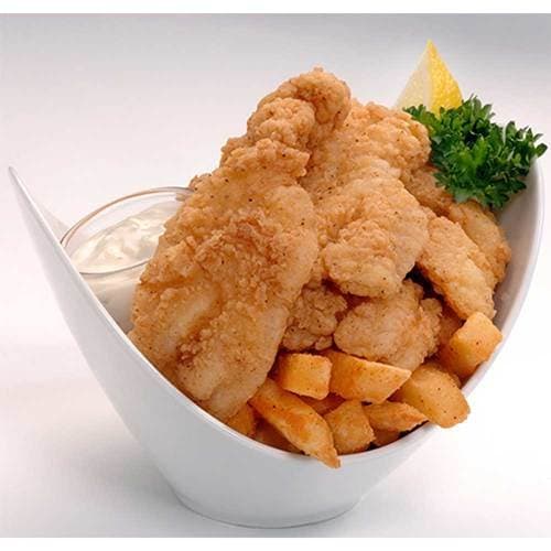 Tampa Maid Diptn Dusted Breaded Grouper Tender, 2 Pound -- 6 per case.