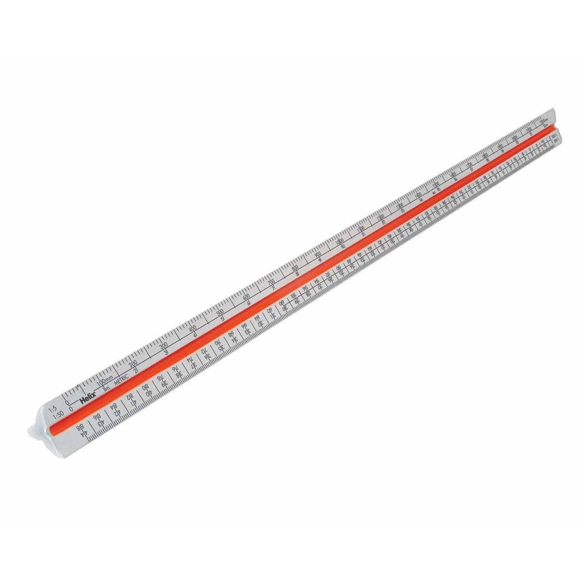 Helix 45cm Tri-Scale Triangular Ruler