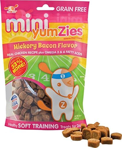 NootieYumzies Grain Free Hickory Bacon Flavor Natural Chicken Treats, Half Pound