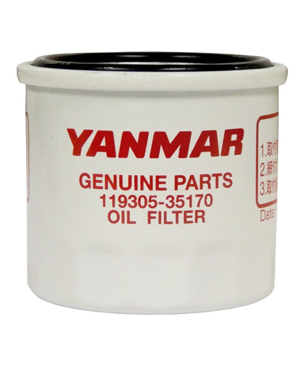 Yanmar OEM Oil Filter Assy, D68XL65, Part # 119305-35170