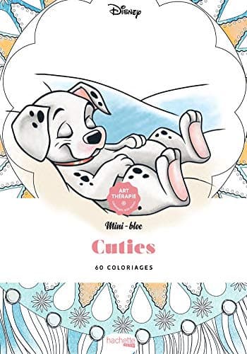 Mini blocs d'Art-thérapie Disney Cuties: Mini blocs coloriages