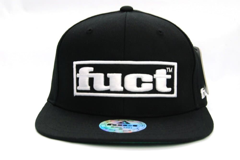 New Black FUCT Square Snapback Hat Cap