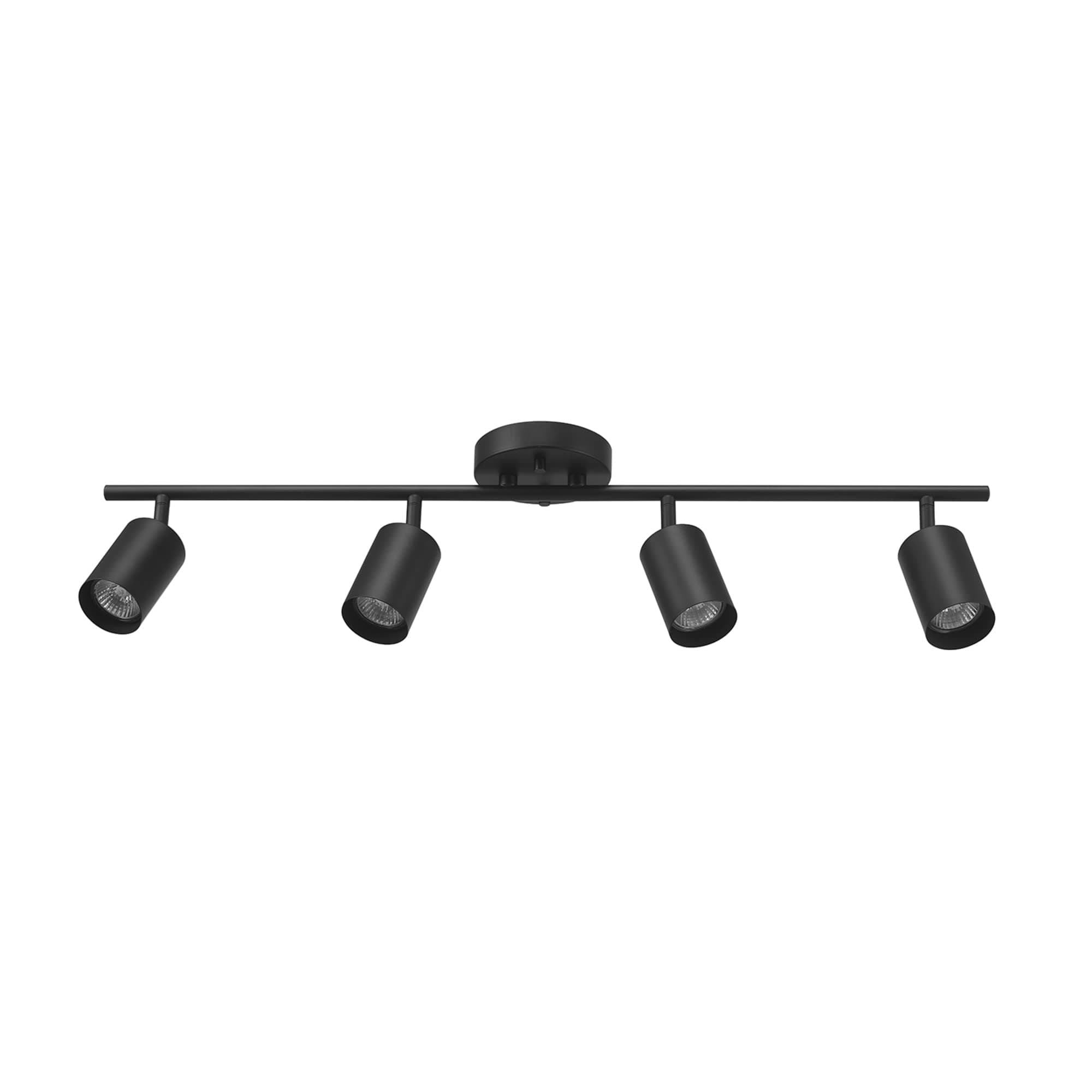Globe Electric 64000012 30" 4-Light Track Lighting, Matte Black, Track Ceiling Light, Track Lighting Kit, Vintage, Ceiling Light Fixture, 4 Bulb Kitchen Light, Home Improvement, Dining Light Fixture