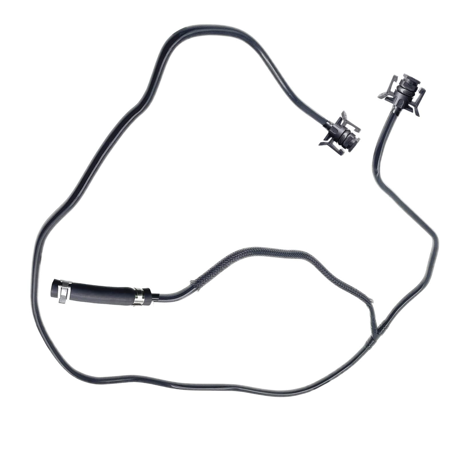 Radiator Coolant Reservoir Hose Fits for Ford Focus 2.0L L4 2012 2013 2014 2015 2016 2017 2018 Engine Coolant Overflow Hose, Hose Overflow Container Replace Number BV618K012KF CV6Z-8K012-K