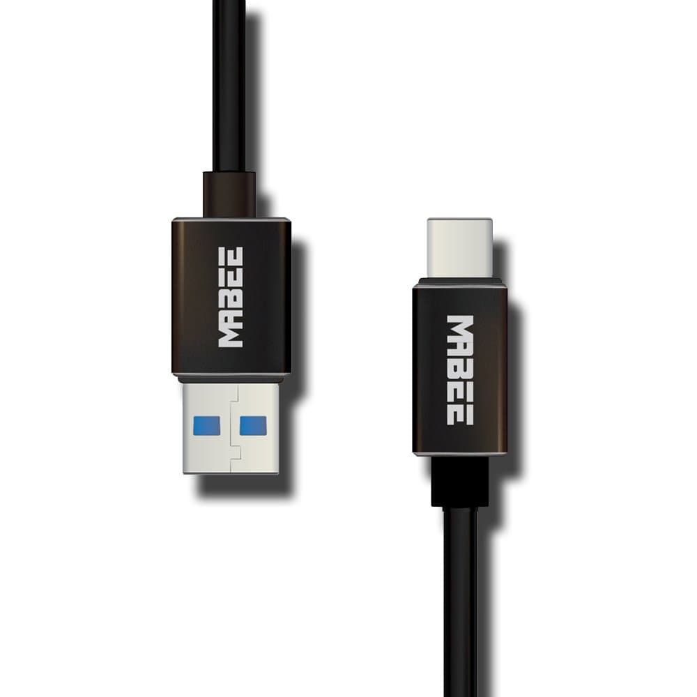 Type C to USB Cable, Mabee (3.3ft/1m) USB 3.0 Type-C to USB-C Aluminium Alloy Fast Charging and Data Transfer [5gb/s] for Macbook, Nokia N1, Chromebook Pixel and Apple TV