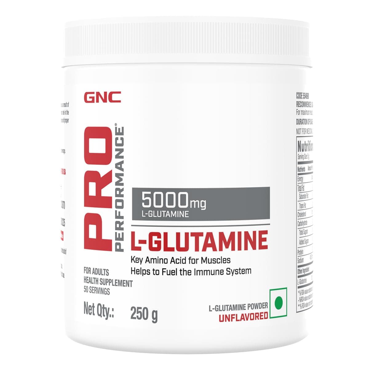 GNC PRO PERFORMANCE® L-GLUTAMINE 5000MG